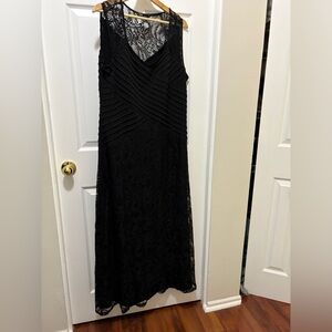 Candie's Black Lace Formal Dress